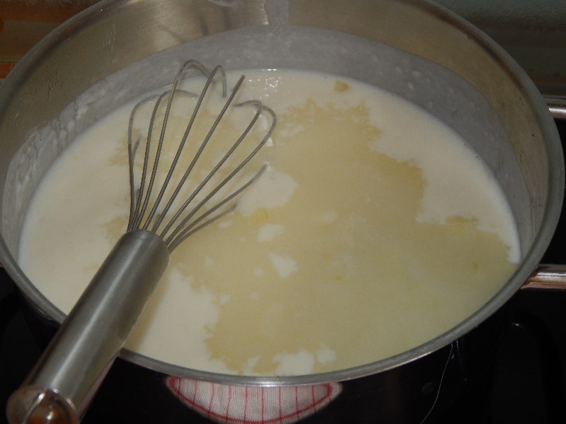 Gemüse - Porree - Porreewasser hinzufügen