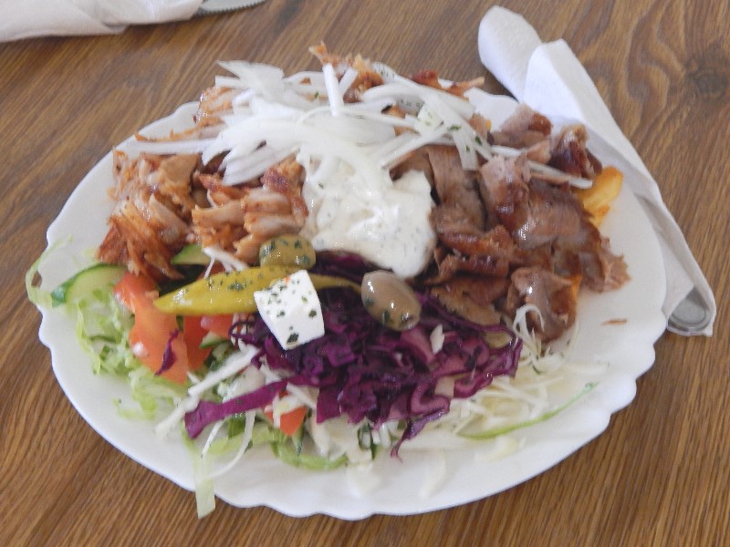 Kebab-Teller